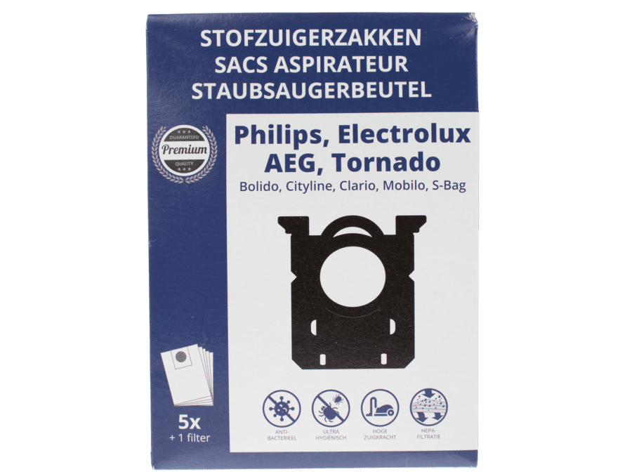 Stofzuigerzakken – Philips S-bag - Wibra