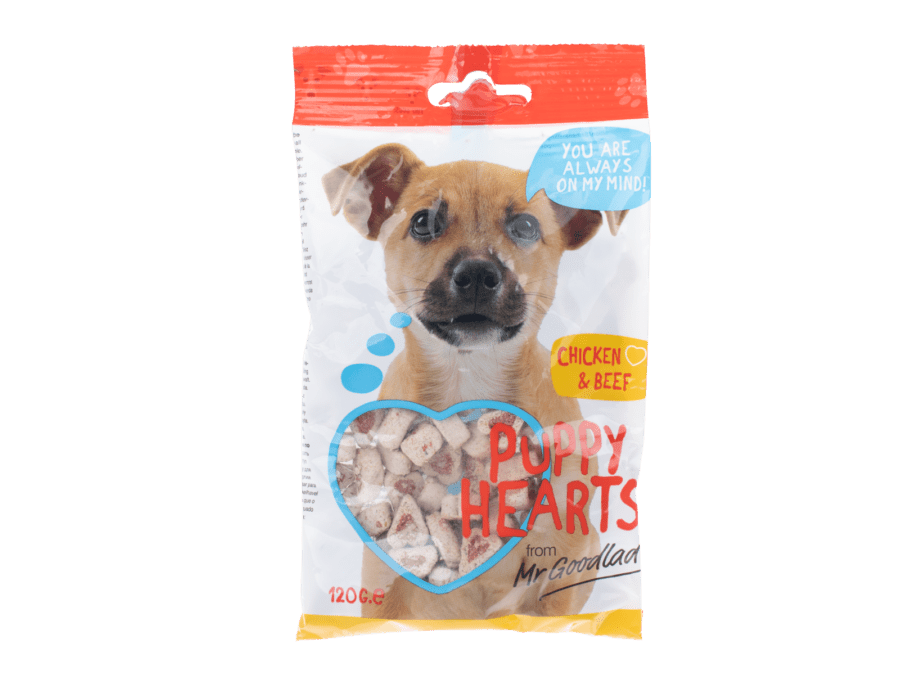 Hondenvoer - puppy hearts - Wibra