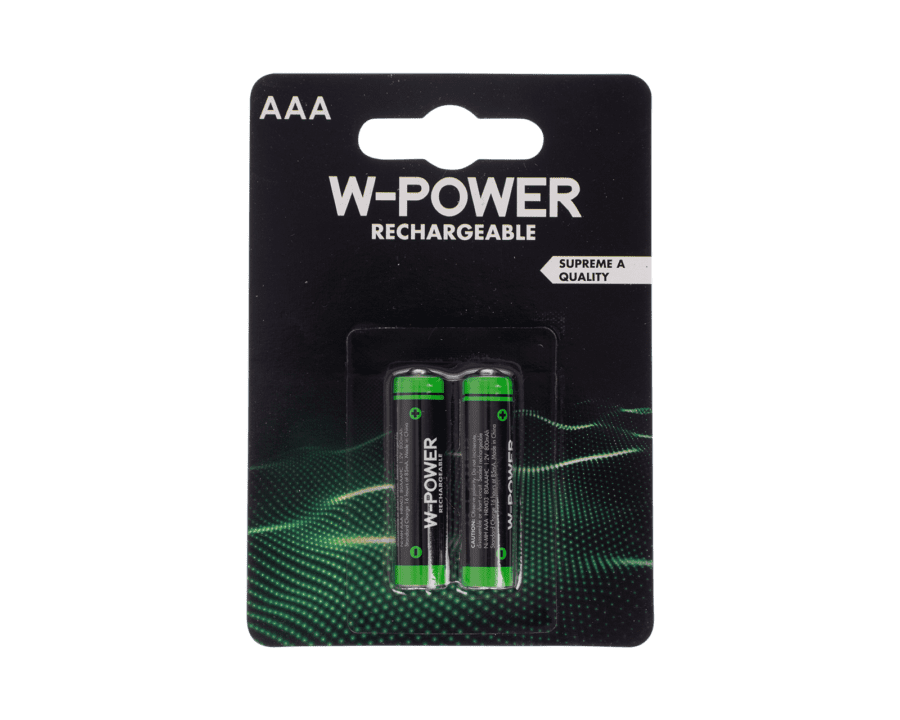 Batterijen AAA - oplaadbaar - Wibra