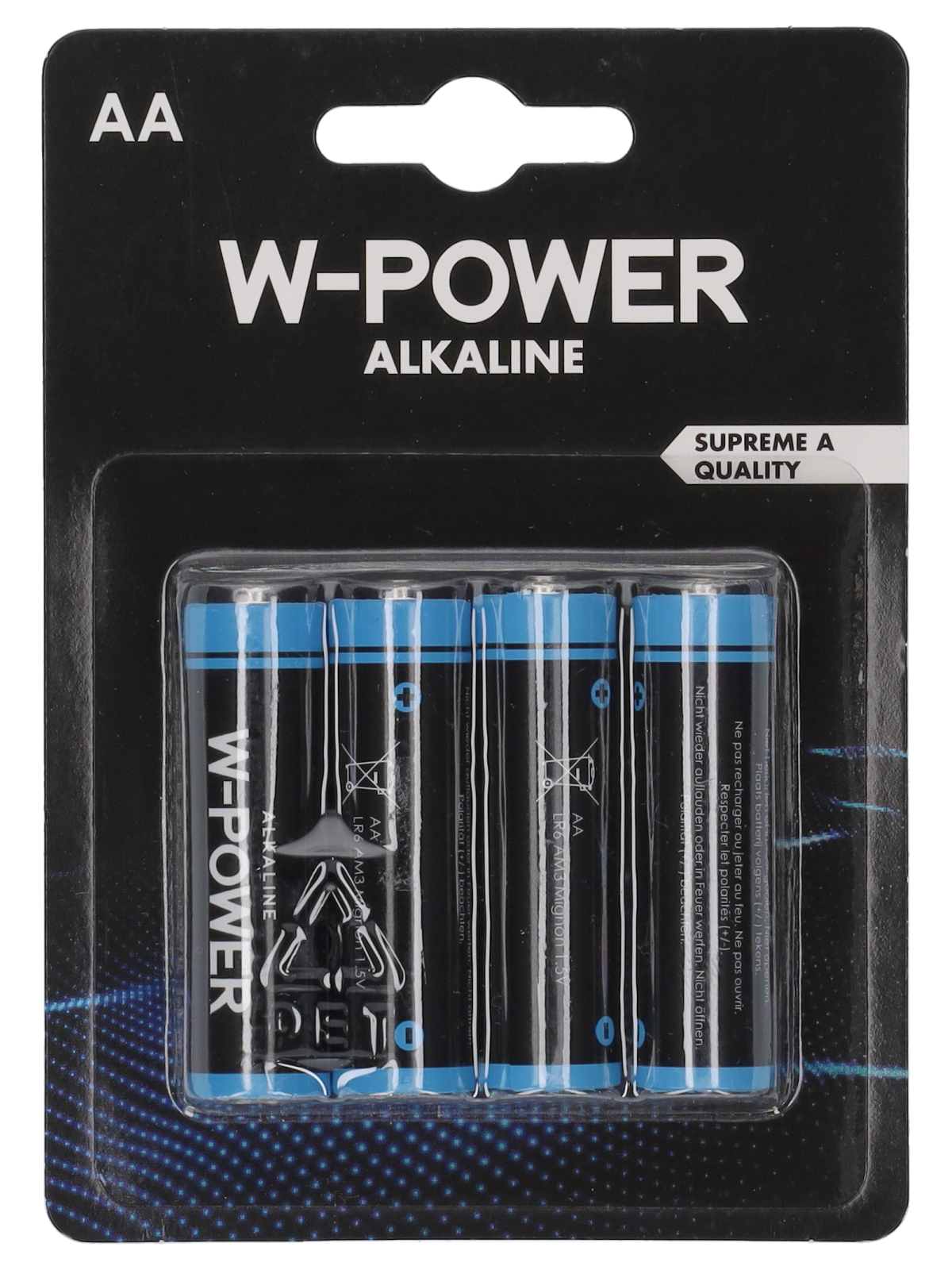 Batterijen AA penlite - 4 stuks - Wibra