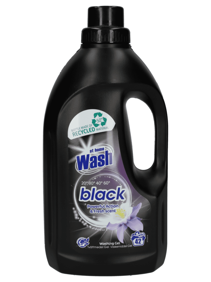 Vloeibaar wasmiddel zwart 1,5 liter - Wibra