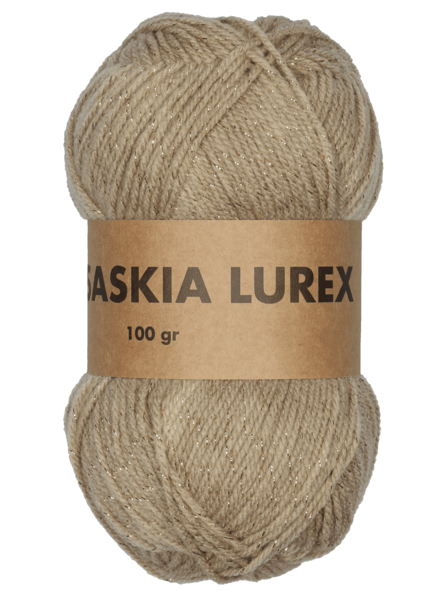 Breigaren Saskia Lurex – beige - Wibra