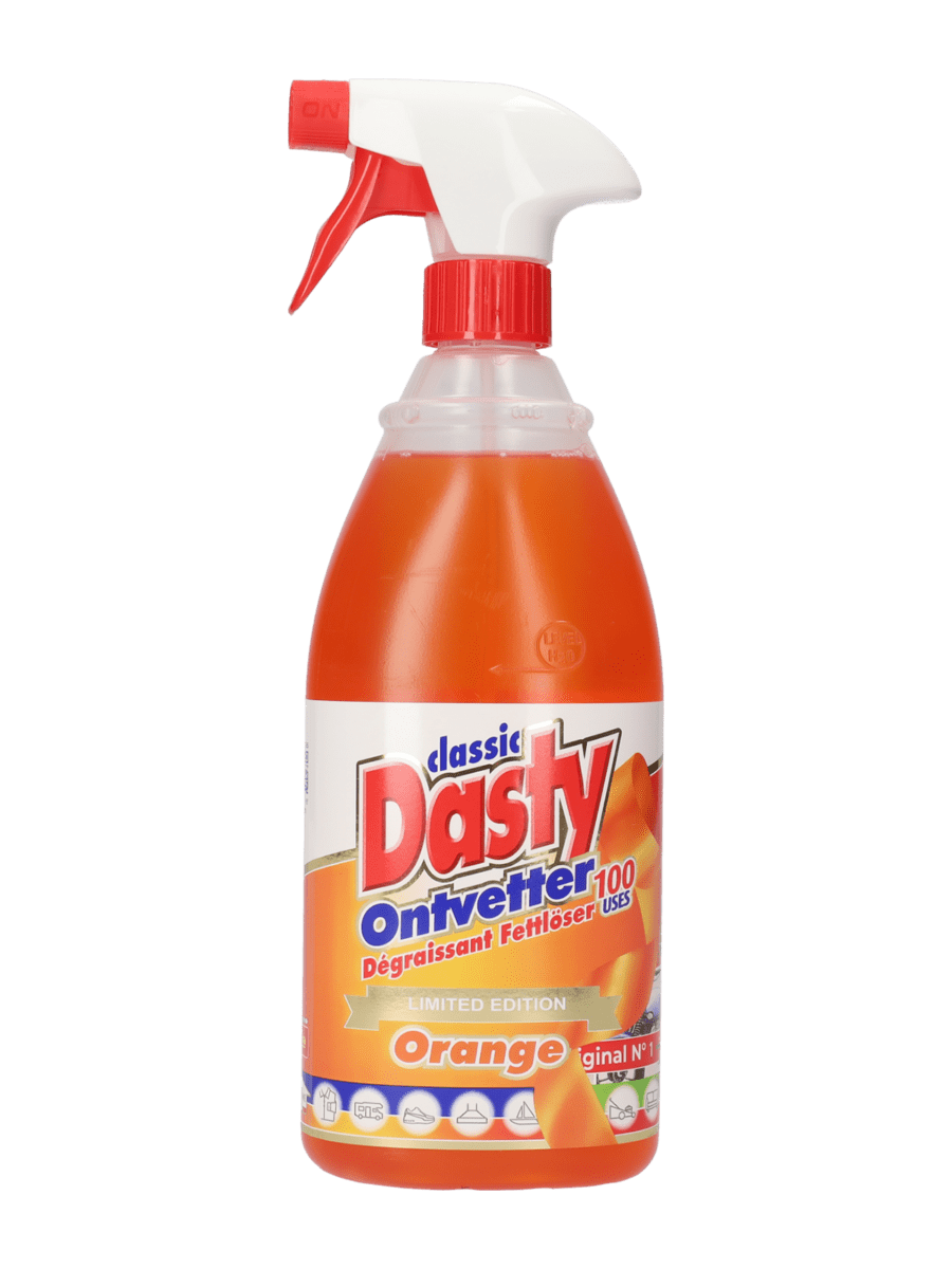 Dasty ontvetter spray oranje - Wibra