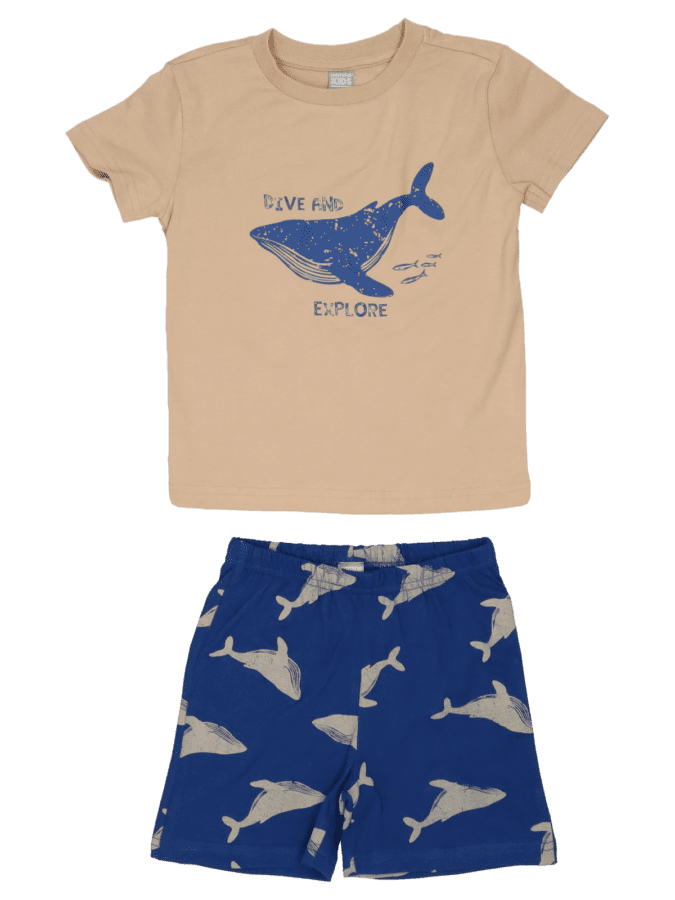 Jongens pyjama walvis - Wibra