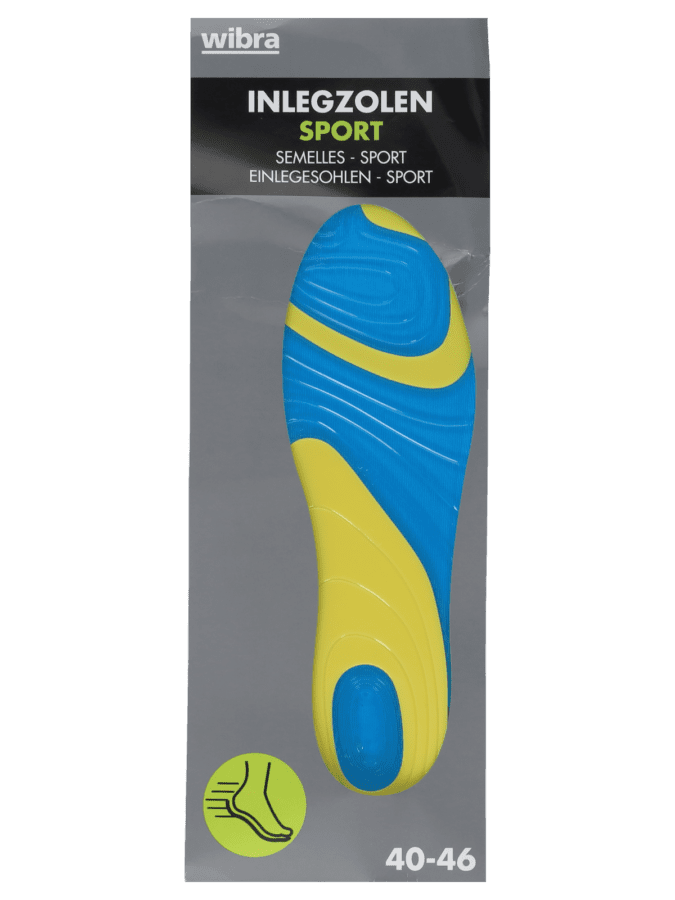 Inlegzolen sport – blue2 - Wibra