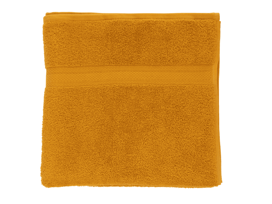 Badlaken geel - 70 x 130 cm - Wibra
