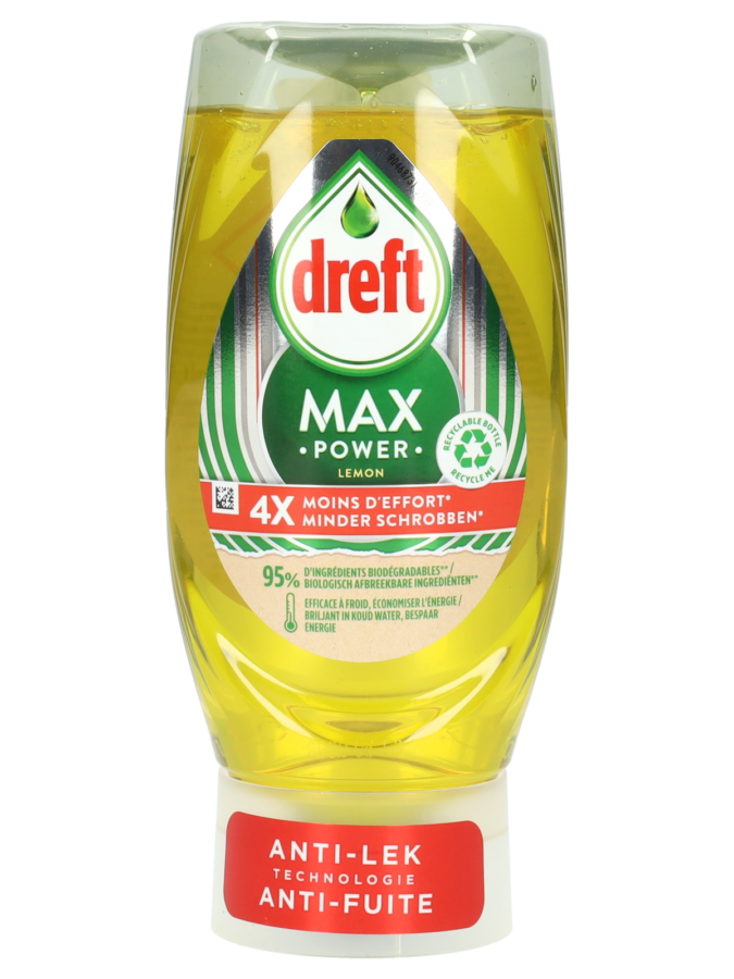 Dreft Max power afwasmiddel lemon - Wibra