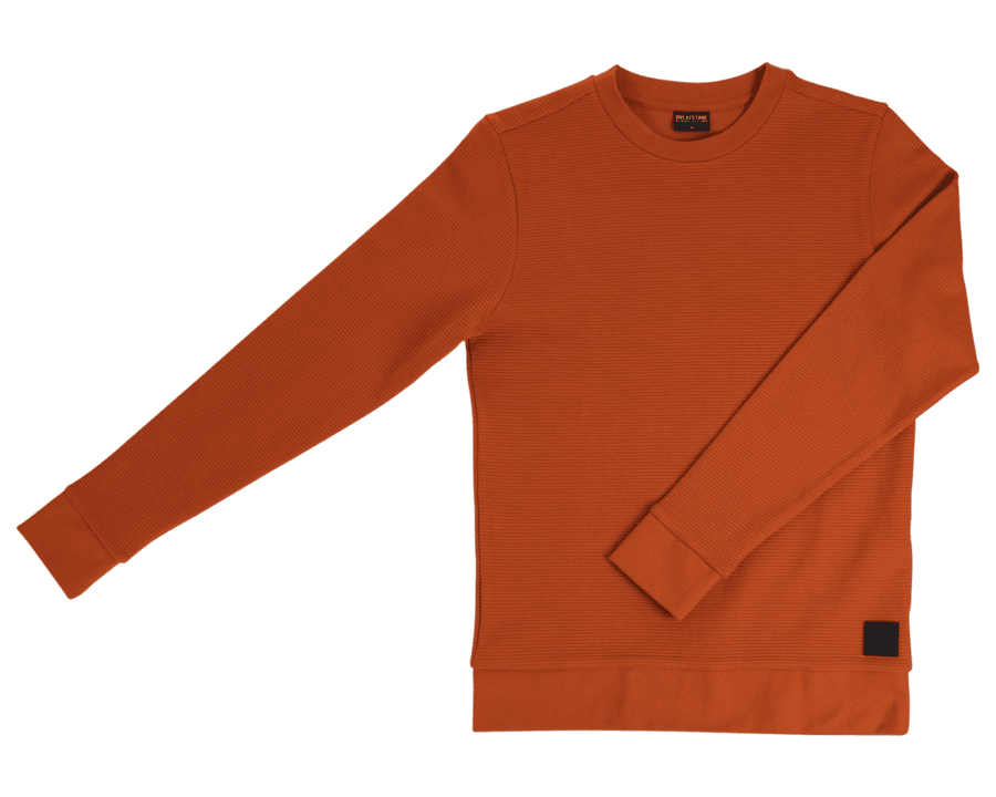 Sweater ottoman - BCI katoen - Wibra