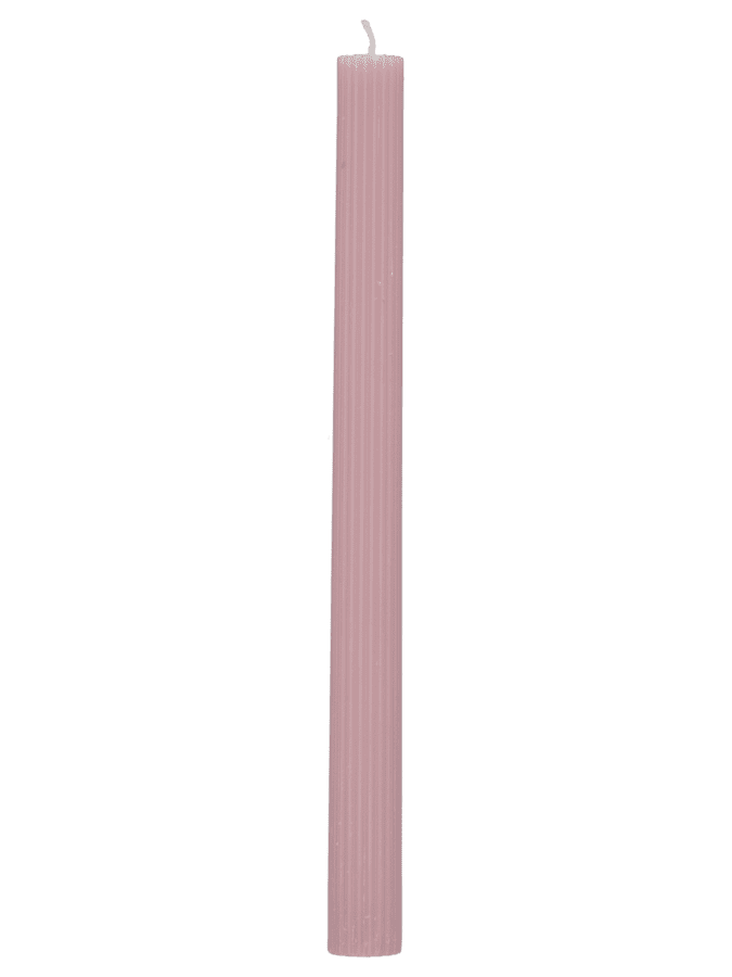 Diner ribbelkaars 2 pack – roze - Wibra