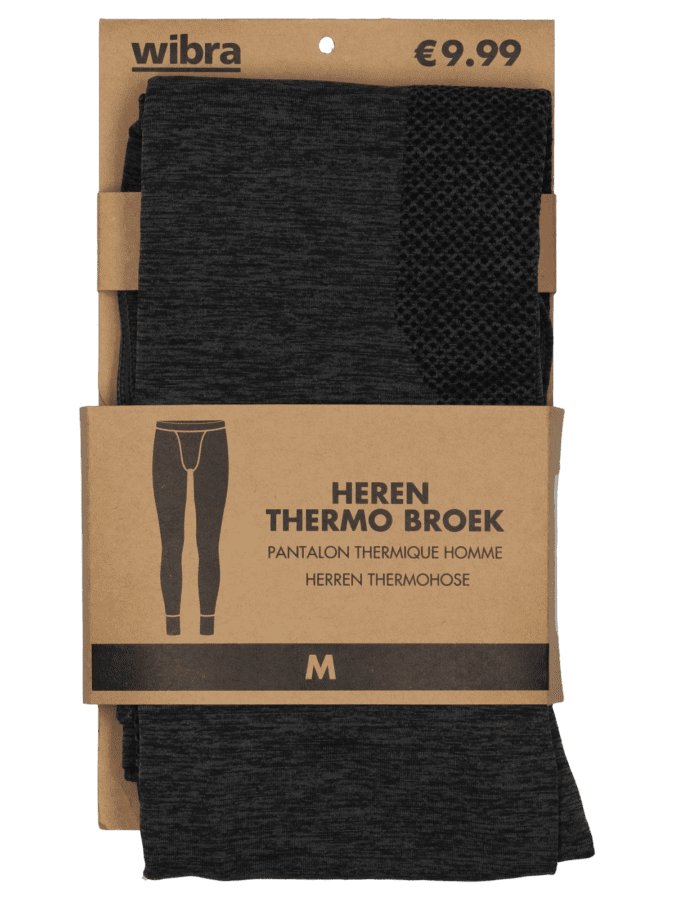 Heren thermobroek premium - Wibra