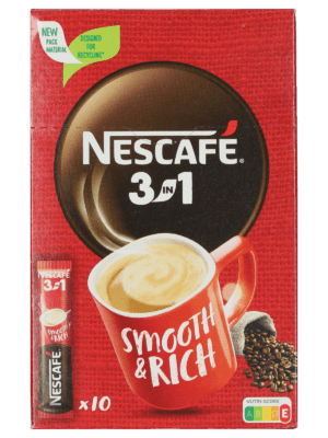 Nescafé 3-in-1 oploskoffie megabox, 80 zakjes