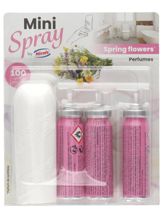 Luchtverfrisser spray spring flower - Wibra
