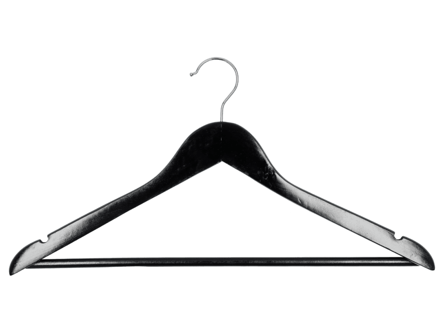 Set3 houten hanger zw/wit – zwart - Wibra