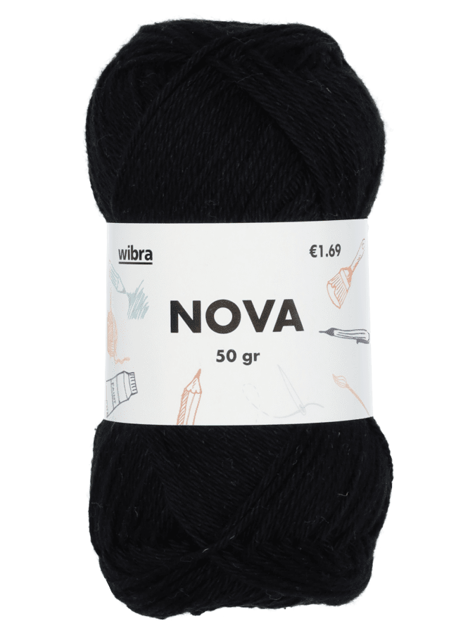Nova breigaren - zwart - Wibra