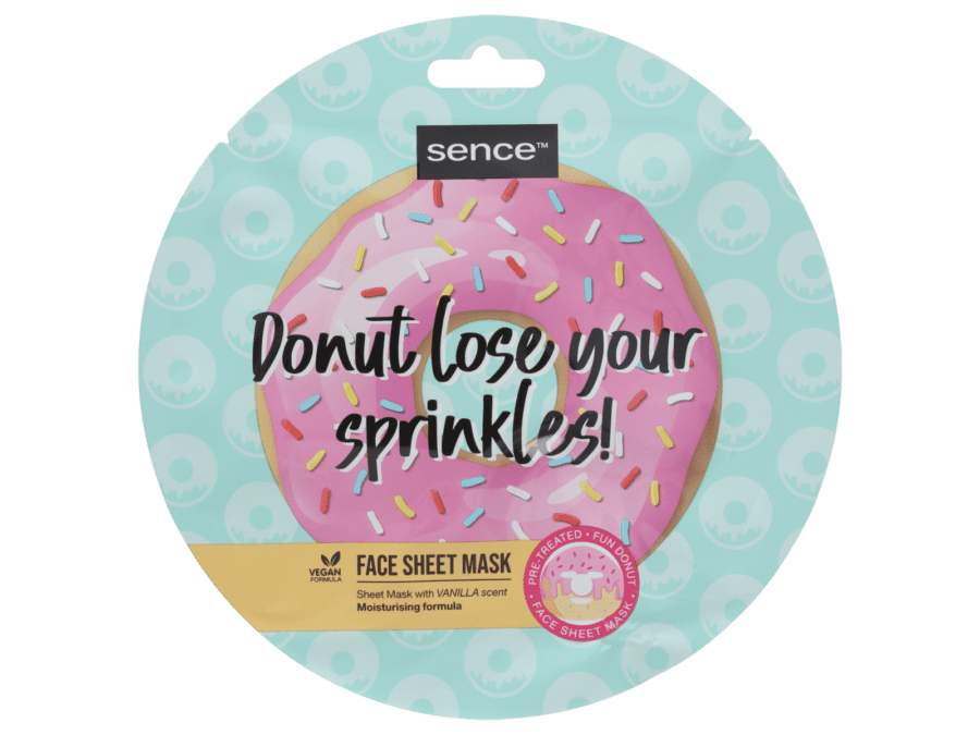 Sence gezichtsmasker donut - Wibra