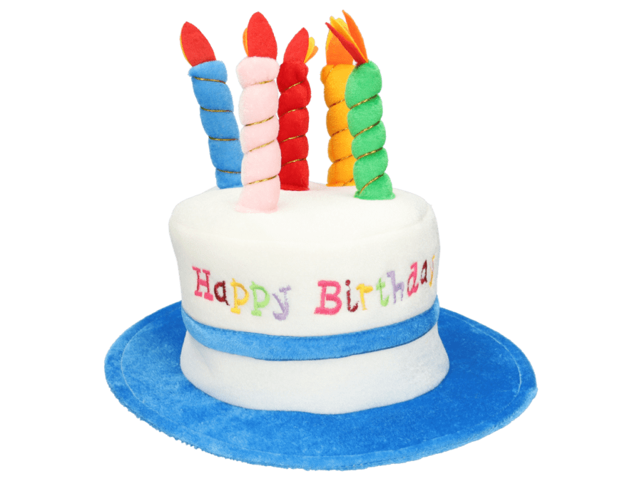 Happy Birthday hoed – Variatie 1 - Wibra