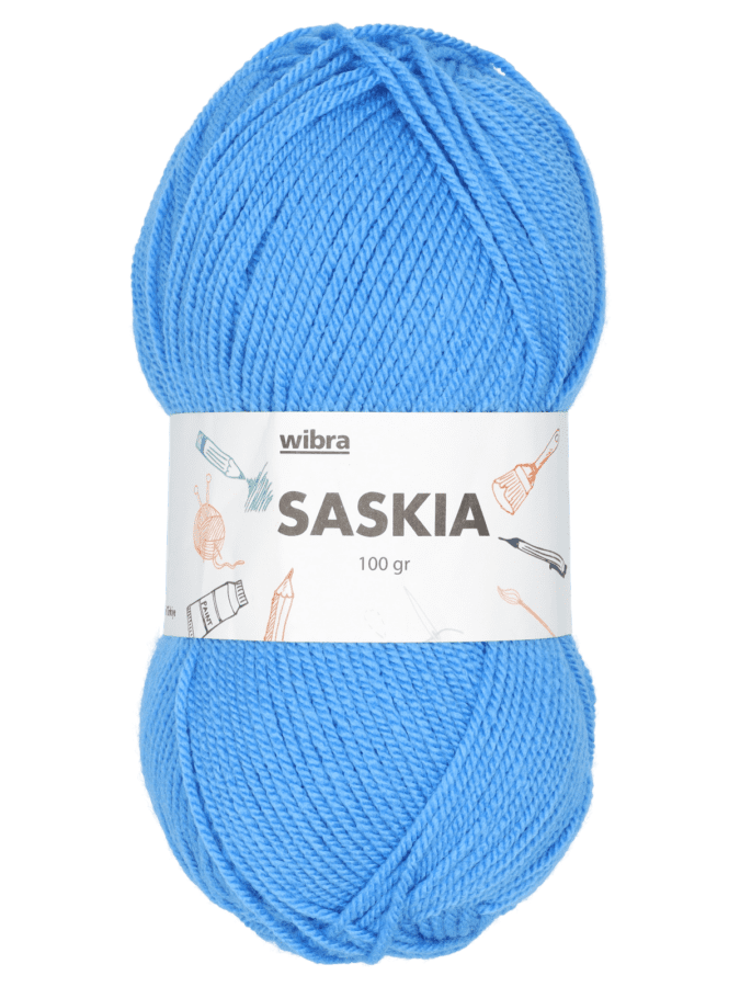 Saskia breigaren - blauw - Wibra