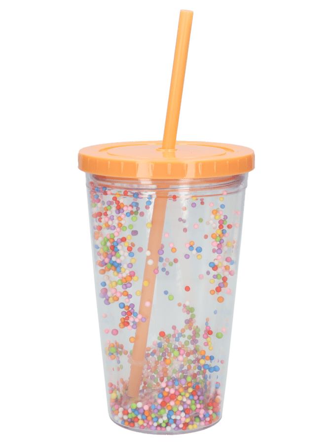 Drinkbeker confetti - Wibra