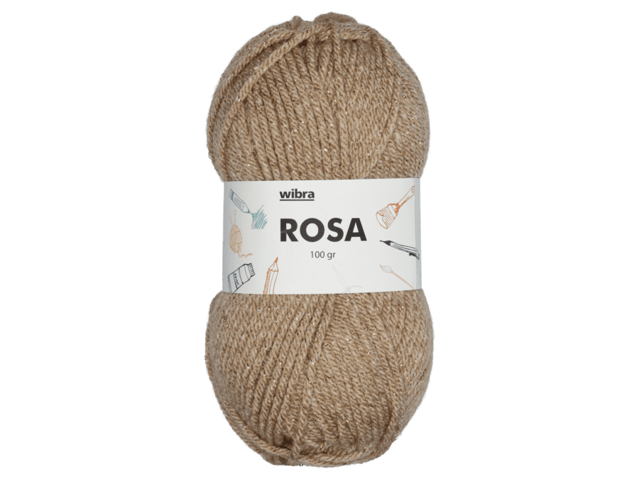 Rosa breigaren - beige - Wibra