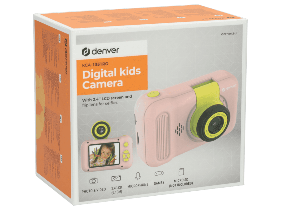Digitale kinder selfie camera KCA-1351RO - Wibra