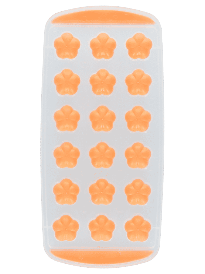 IJsblokjes, 12 stuks of 18 stuks – oranje - Wibra