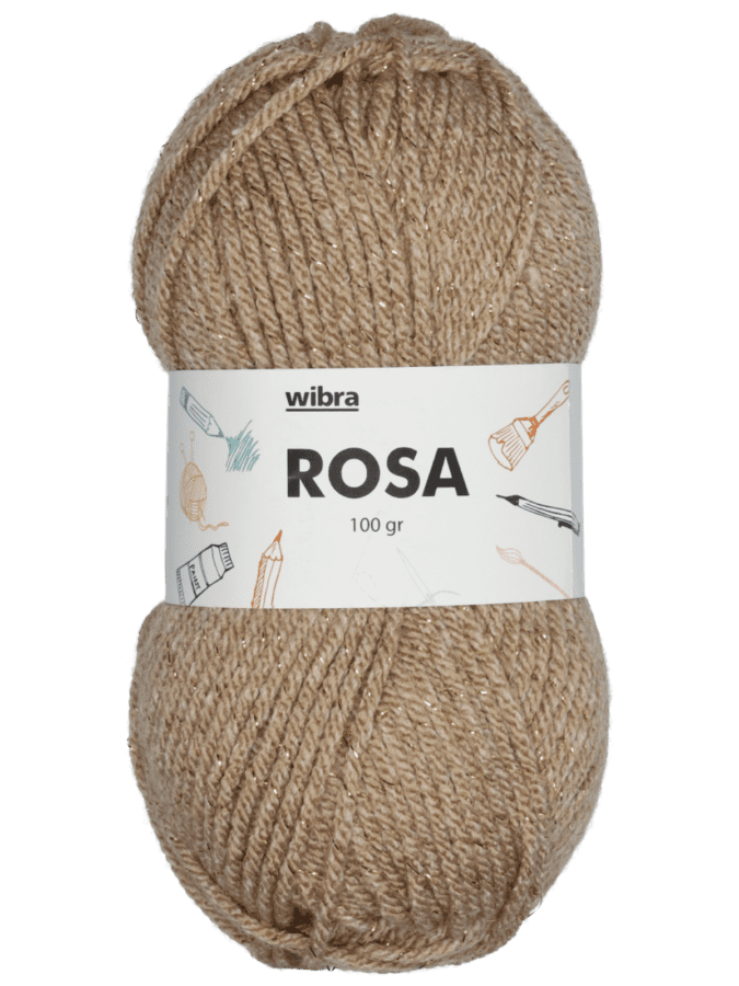 Rosa breigaren - beige - Wibra