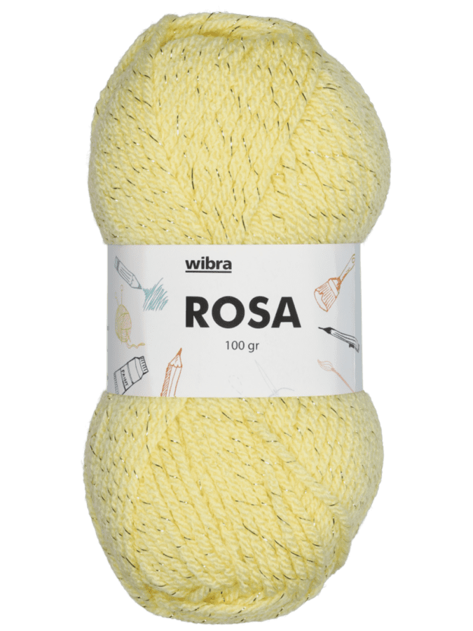 Rosa breigaren - geel - Wibra