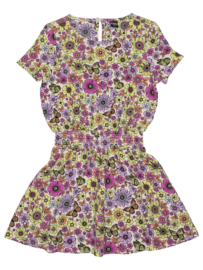 Kids jurk bloemenprint - Wibra