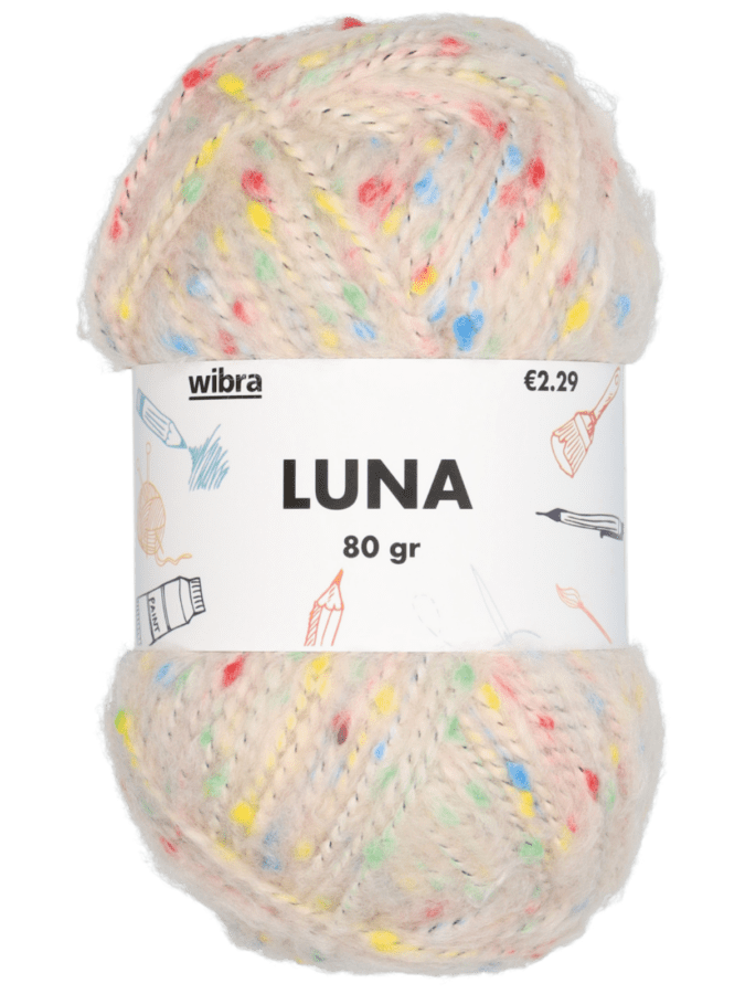 Luna breigaren - ecru - Wibra