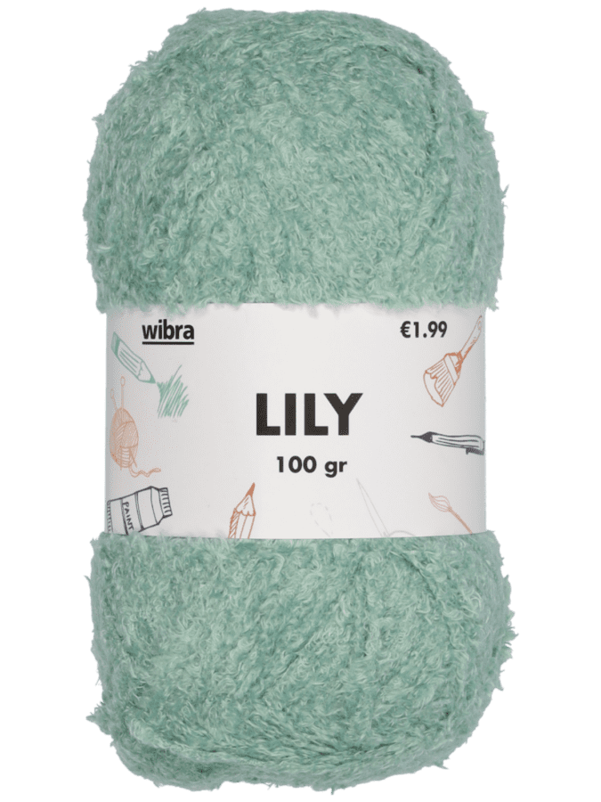 Lily breigaren - groen - Wibra