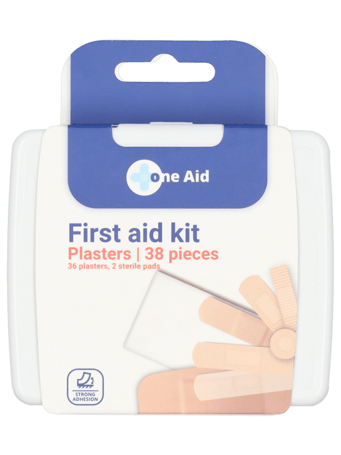 One Aid EHBO-kit 38-delig - Wibra